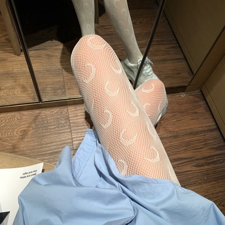 Sexy Hollow Temptation Fishnet Stockings-27
