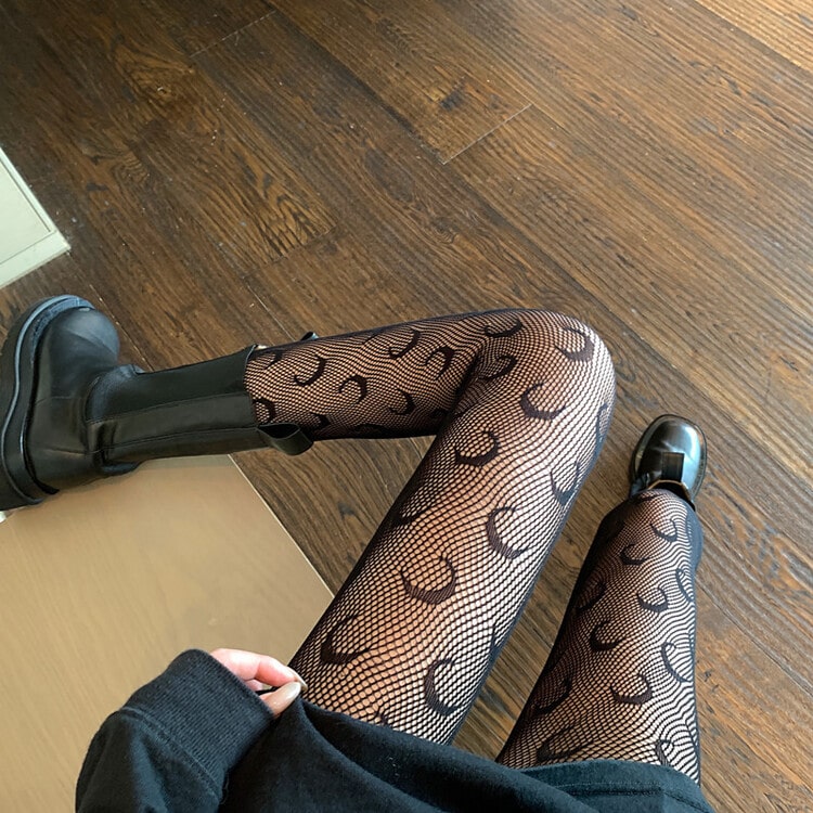 Sexy Hollow Temptation Fishnet Stockings-26