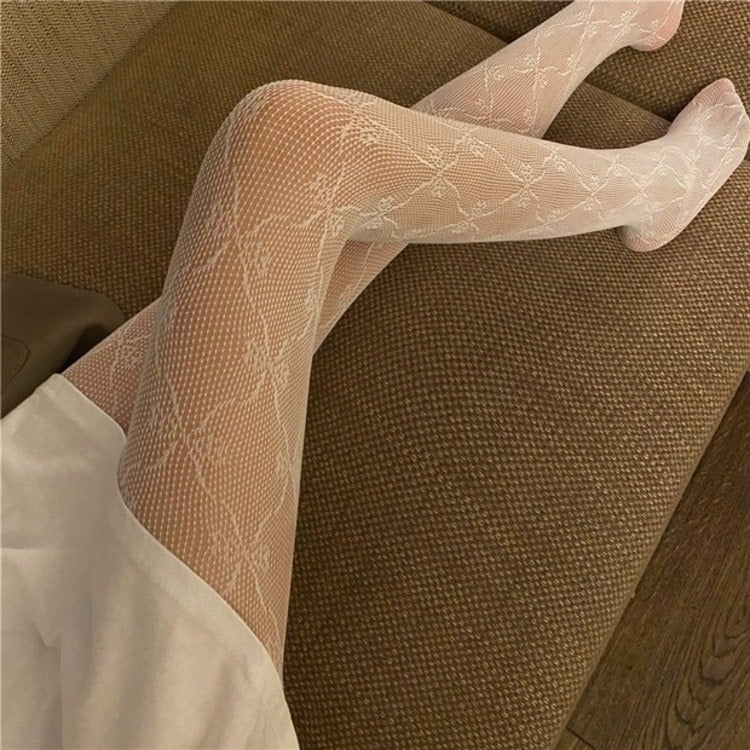Sexy Hollow Temptation Fishnet Stockings-25