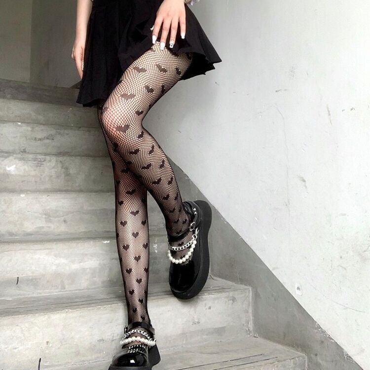 Sexy Hollow Temptation Fishnet Stockings-20