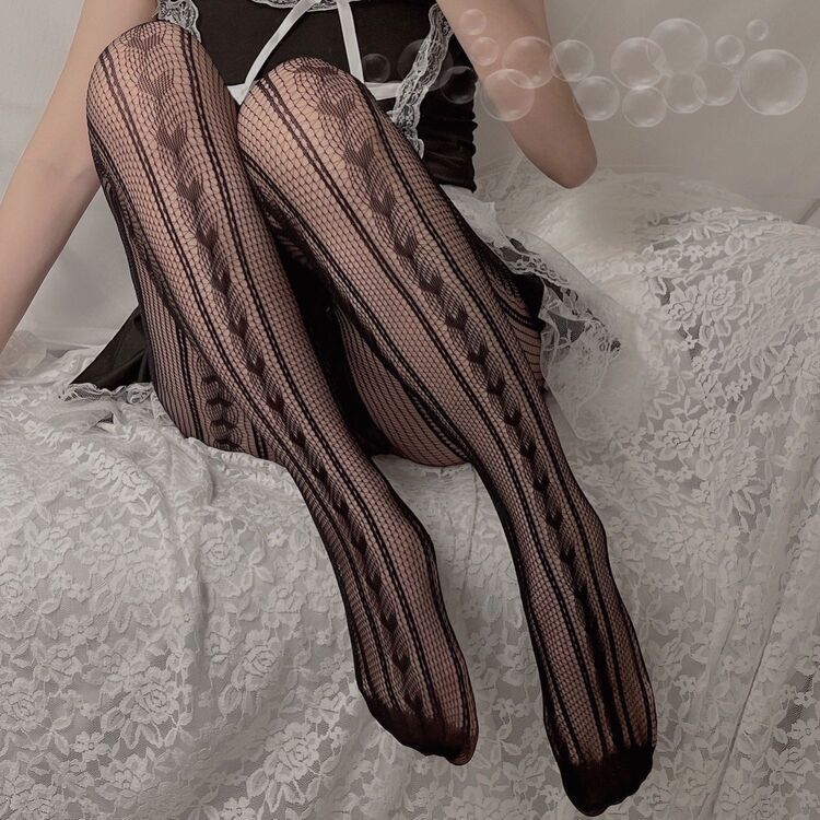 Sexy Hollow Temptation Fishnet Stockings-18